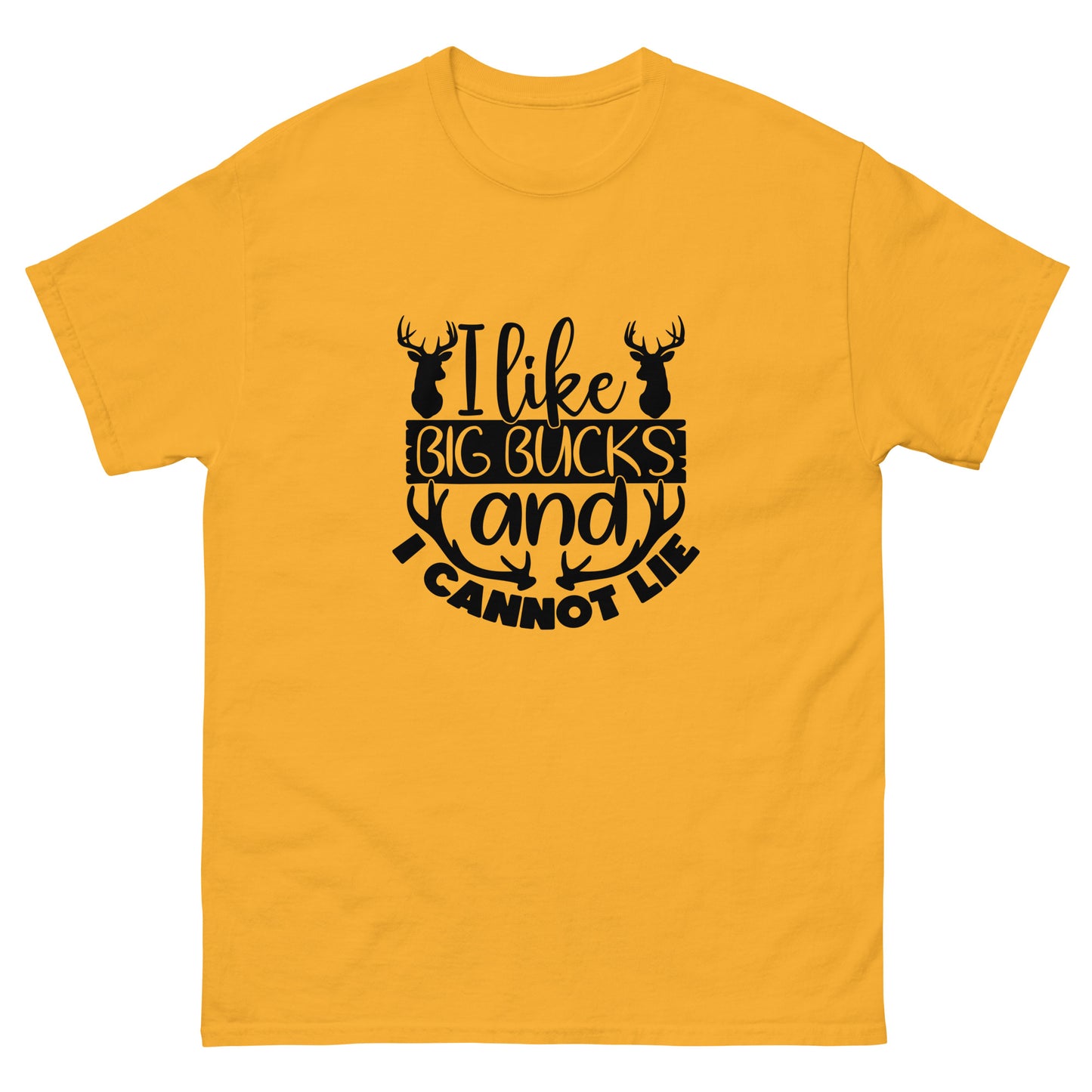 I Like Big Bucks In Gold - Simple Designs LLC