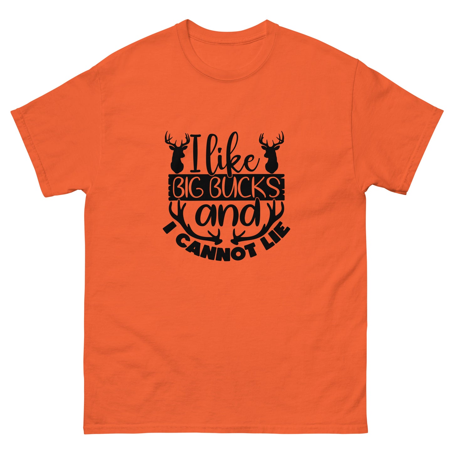 I Like Big Bucks In Orange - Simple Designs LLC