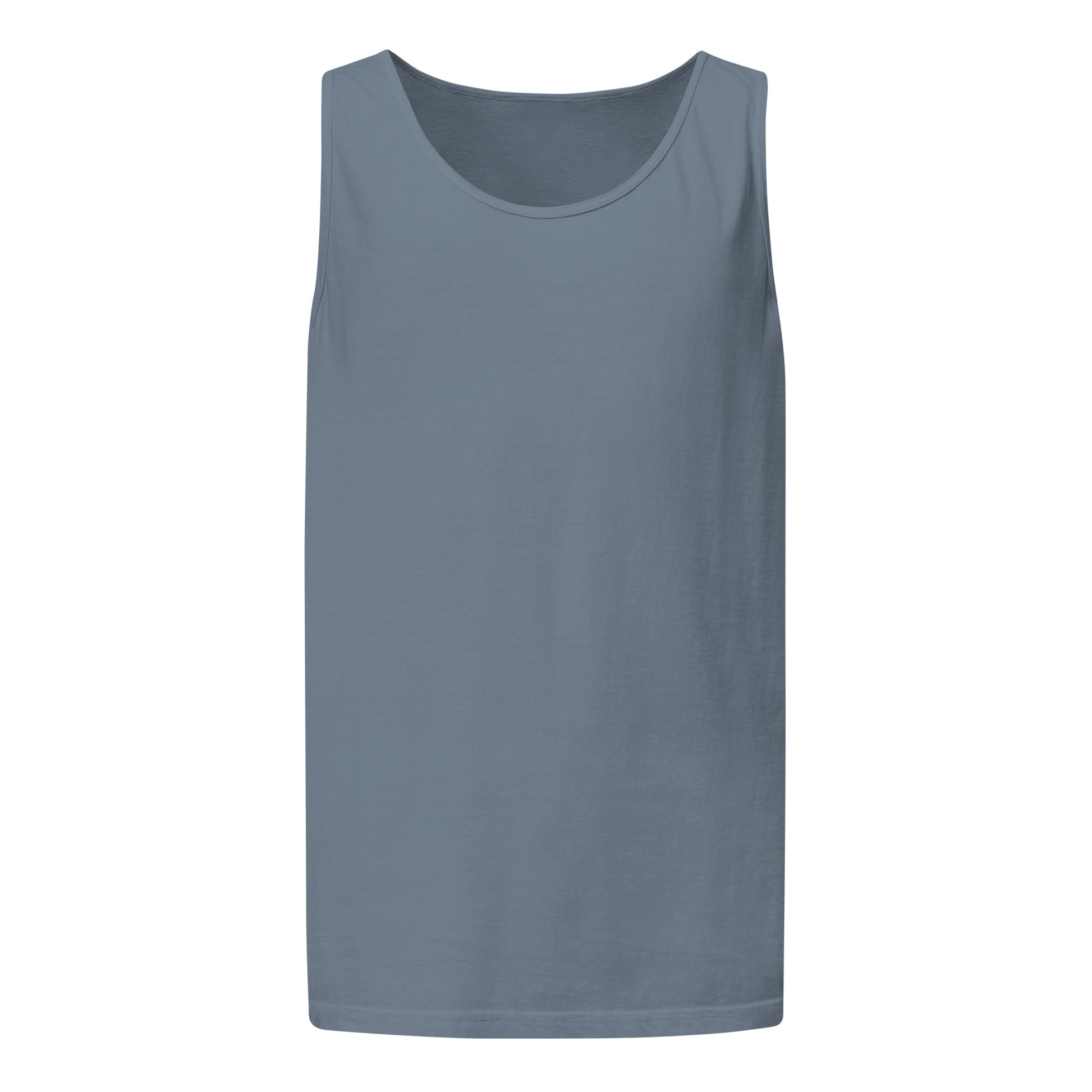 American Eagle Style 6 Unisex Garment-Dyed Tank Top Blue Jean Front - Simple Designs LLC